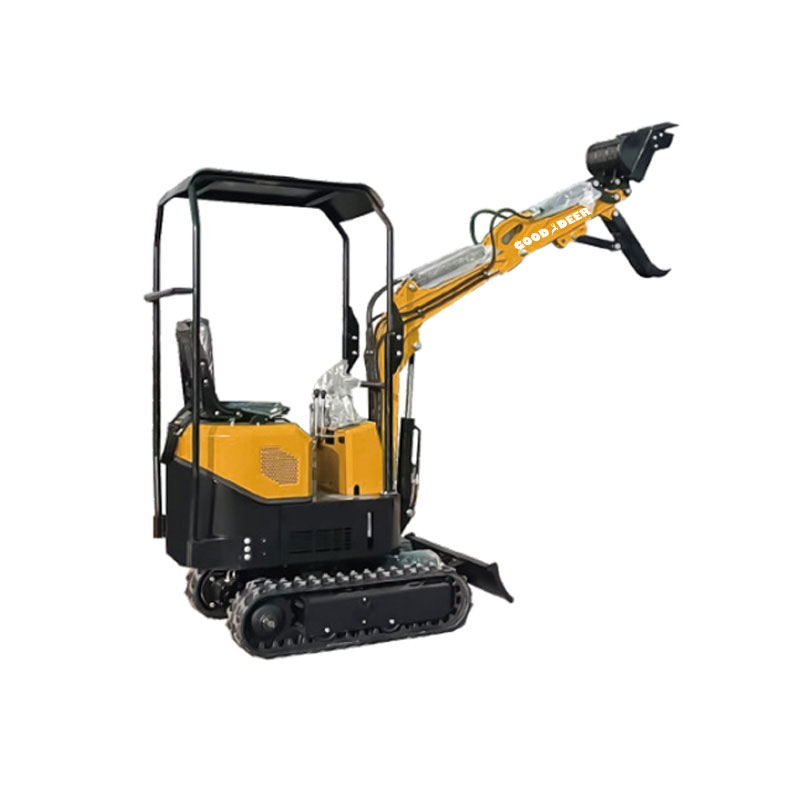 Minibagger für den hydraulischen Bau